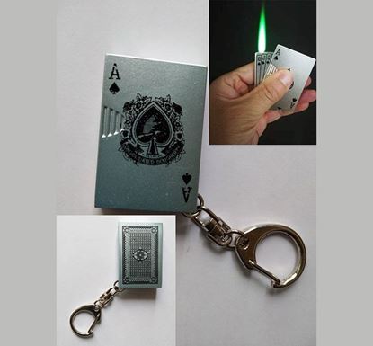 Clipper Lighter Case + Keychain Case (Playing Card Suits)