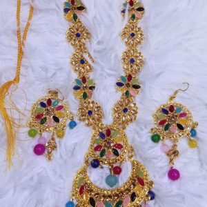 Trendy Women's Sita Har Necklace Set For Party and Occasions Use