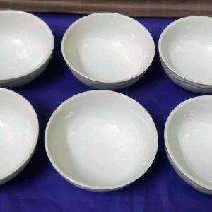 Ceramic sweet bowl 6 pies set