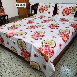 টুইল কটন বিছানার চাদর PBS505