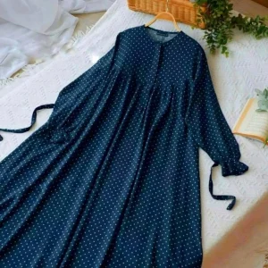 New Ball Print Abaya And Borka