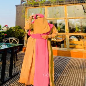 Dubai Cherry Five-Part Burka