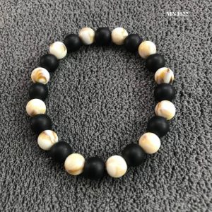 Stone Beaded Men's Bracelet MNJ022