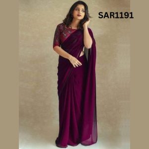 Indian Soft Weightless Georgette Saree SAR1191