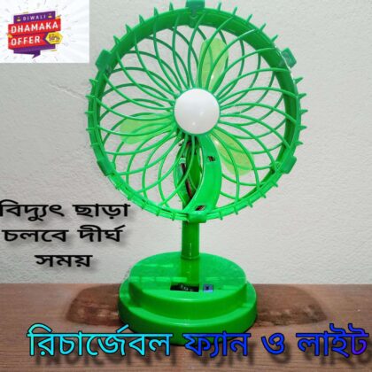 Rechargeable fan with...