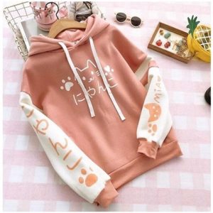 কটন হুডি লং স্লিভ স্টাইলিশ ওয়্যার ফর লেডিস | Cotton Hoodie