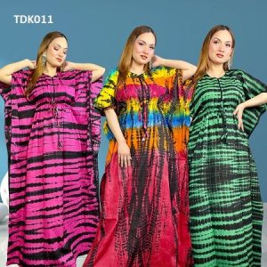 Tye Dye Batik Kaftan Maxi Combo Pack