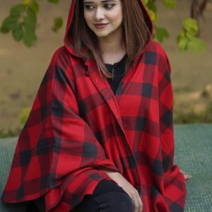 Winter Hoddie Cape Shawl WHC003