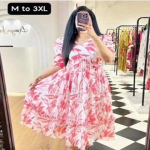 Digital pint 1piece long kurti For Stylish Women