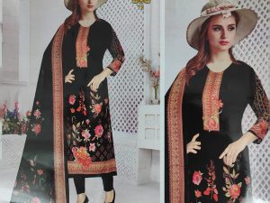 MALHAR 100% Premium cotton lawn digital printed 3 Piece