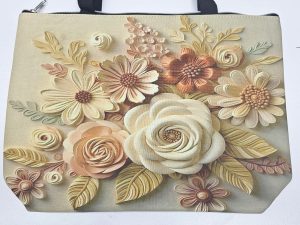 Stylish 3d design ladies bag