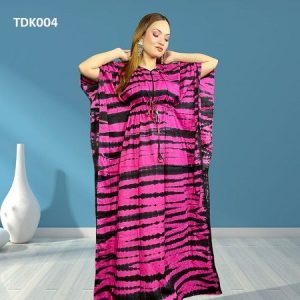 Tye Dye Batik Kaftan Maxi