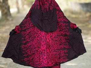 Elegant Palazzo long Khimar Set