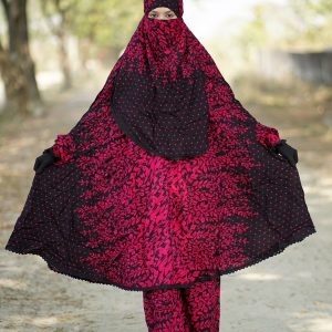 Elegant Palazzo long Khimar Set