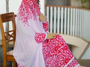 Elegant Palazzo long Khimar Set