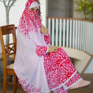 Elegant Palazzo long Khimar Set