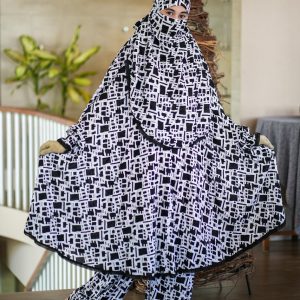Elegant Palazzo long Khimar Set