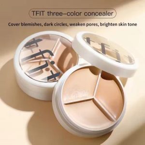 Korea Cosmetics TFIT 3-color Concealer Palette Professional Makeup