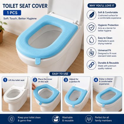 Waterpoof Silicone Toilet...